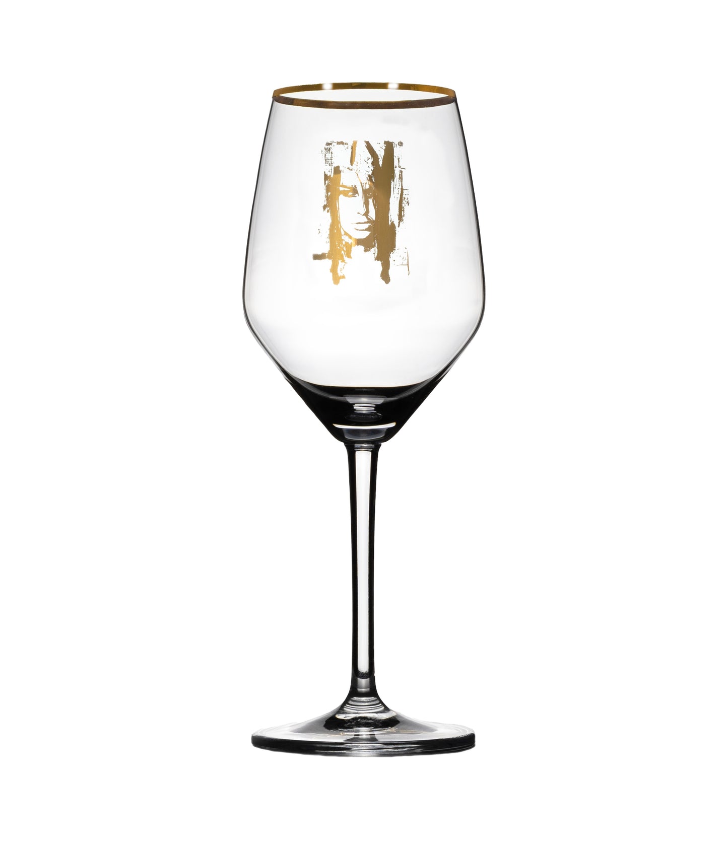 Rosé & Vitvinsglas 40cl Wild Woman GOLD