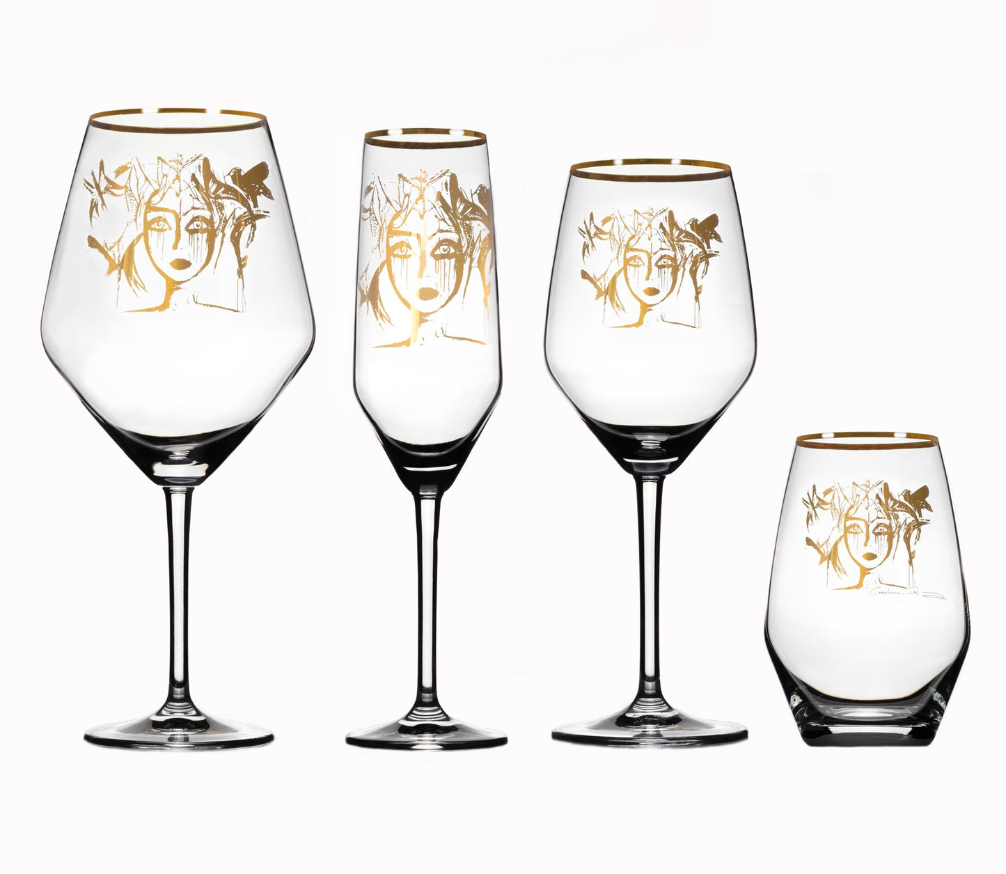 Drinkglas 72cl Slice of Life GOLD