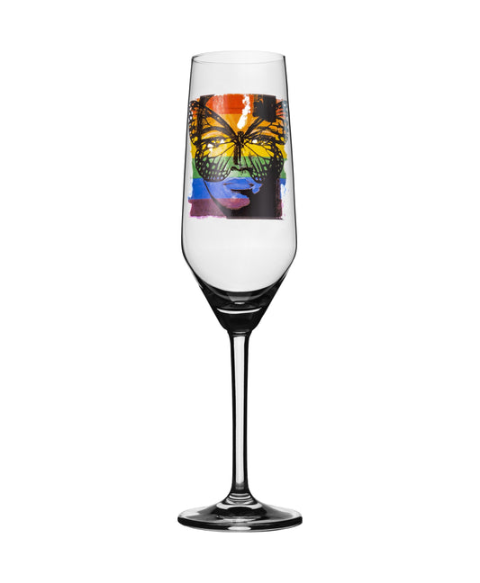 Champagneglas 30cl Golden Butterfly HBTQ